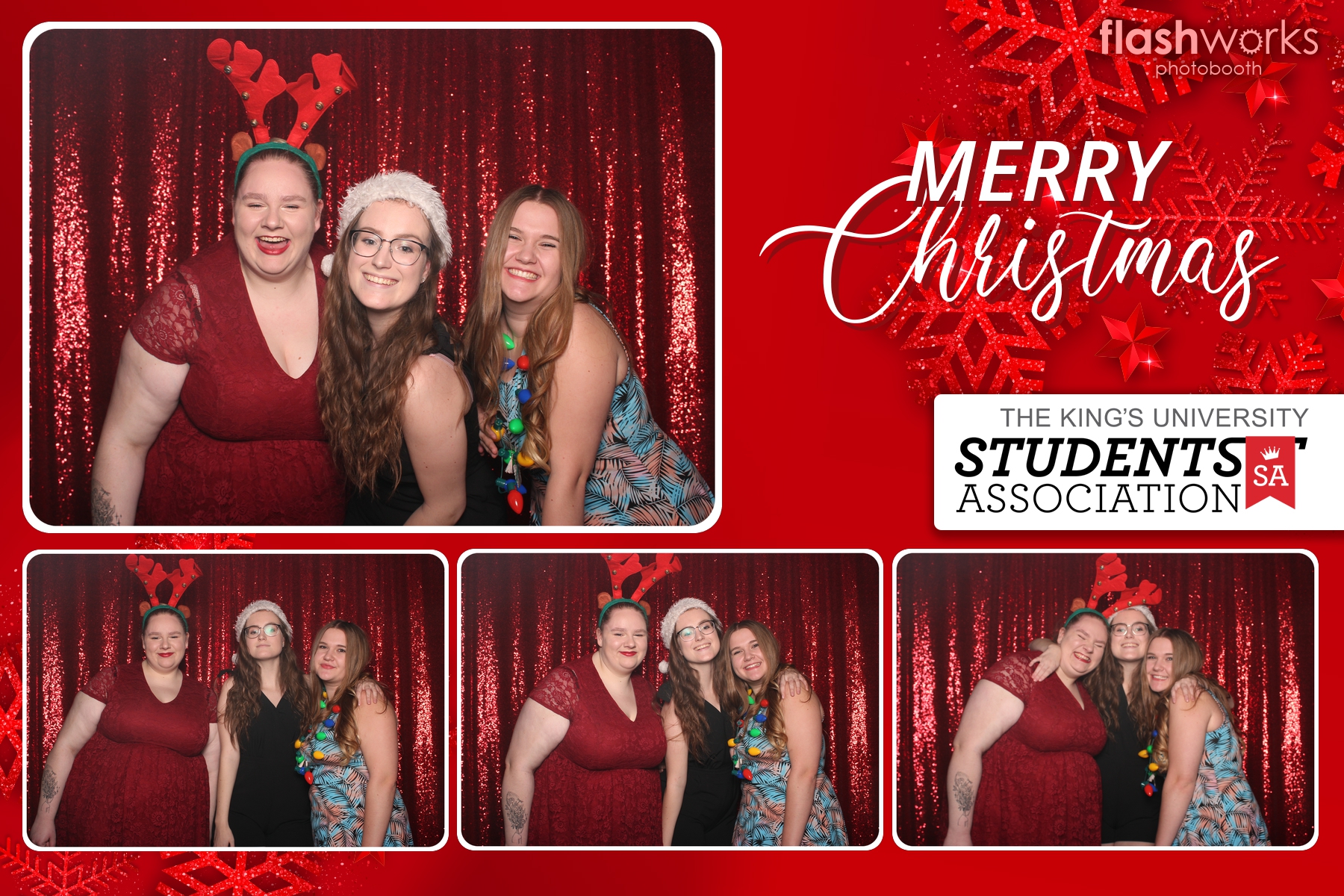 Kings Christmas Party | View more photos from the event at gallery.flashworksphotobooth.com/u/FlashworksPhotoboothInc/Kings-Christmas-Party